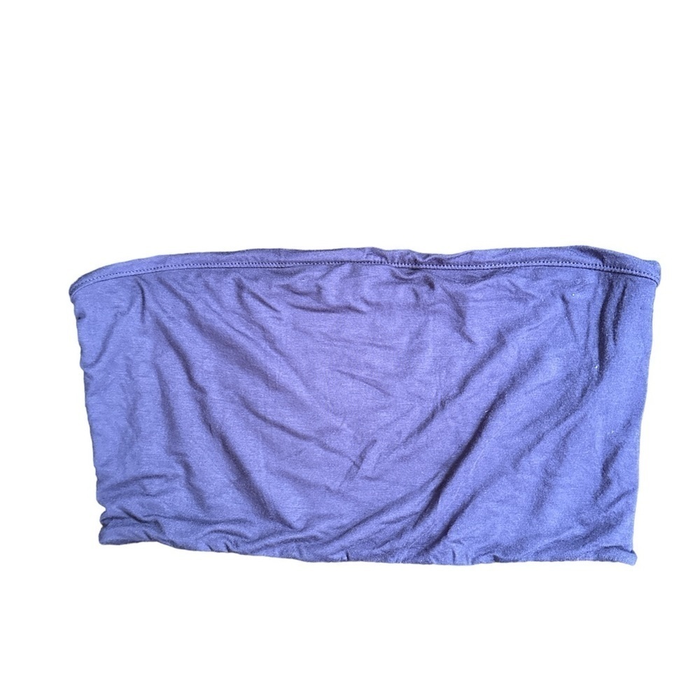 Free People Intimately essential bandeau bra top nwot Navy - Picture 2 of 6